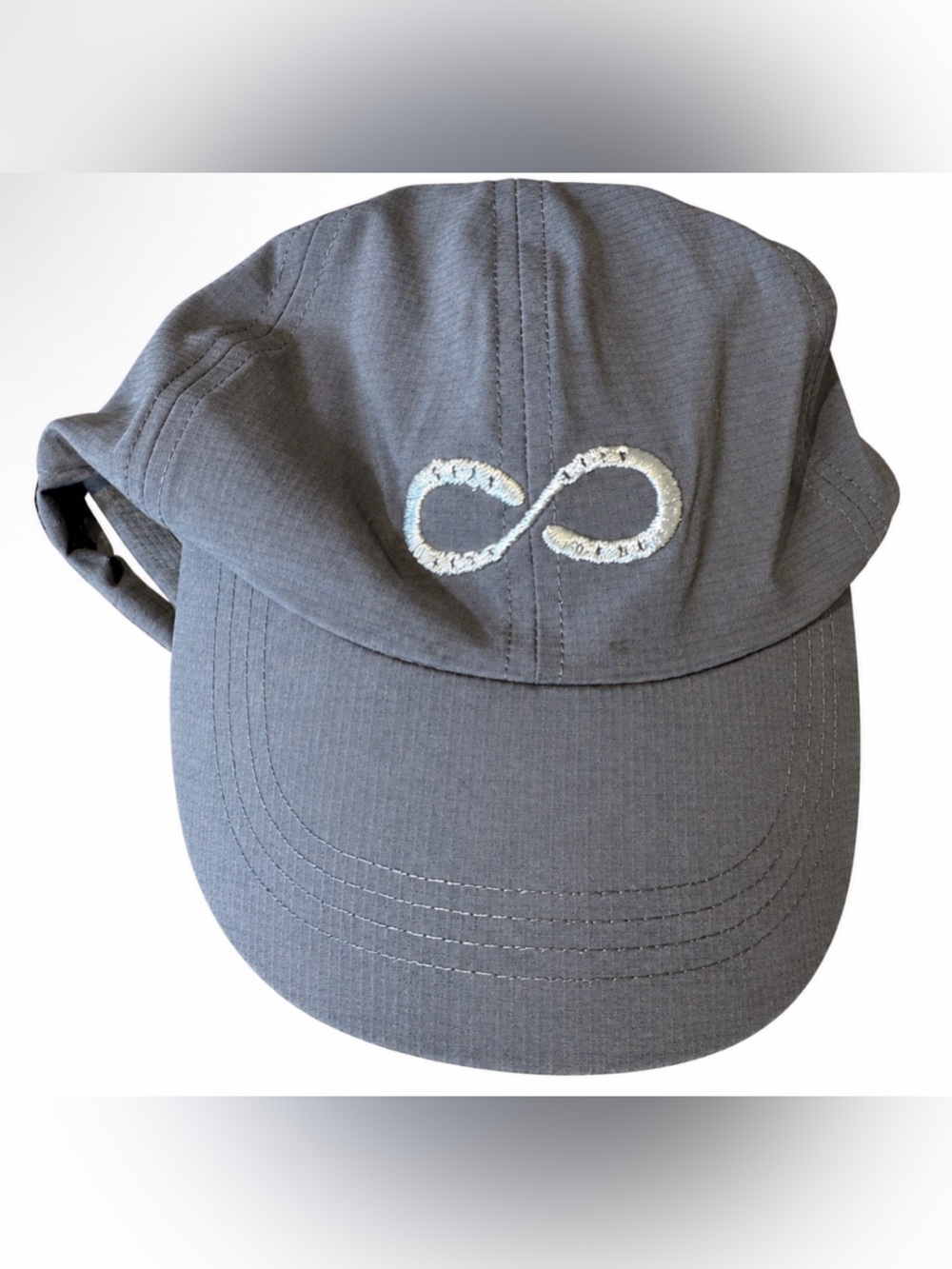 Dover Saddlery Stride Ponytail Hat Charcoal Gray One Size NWT